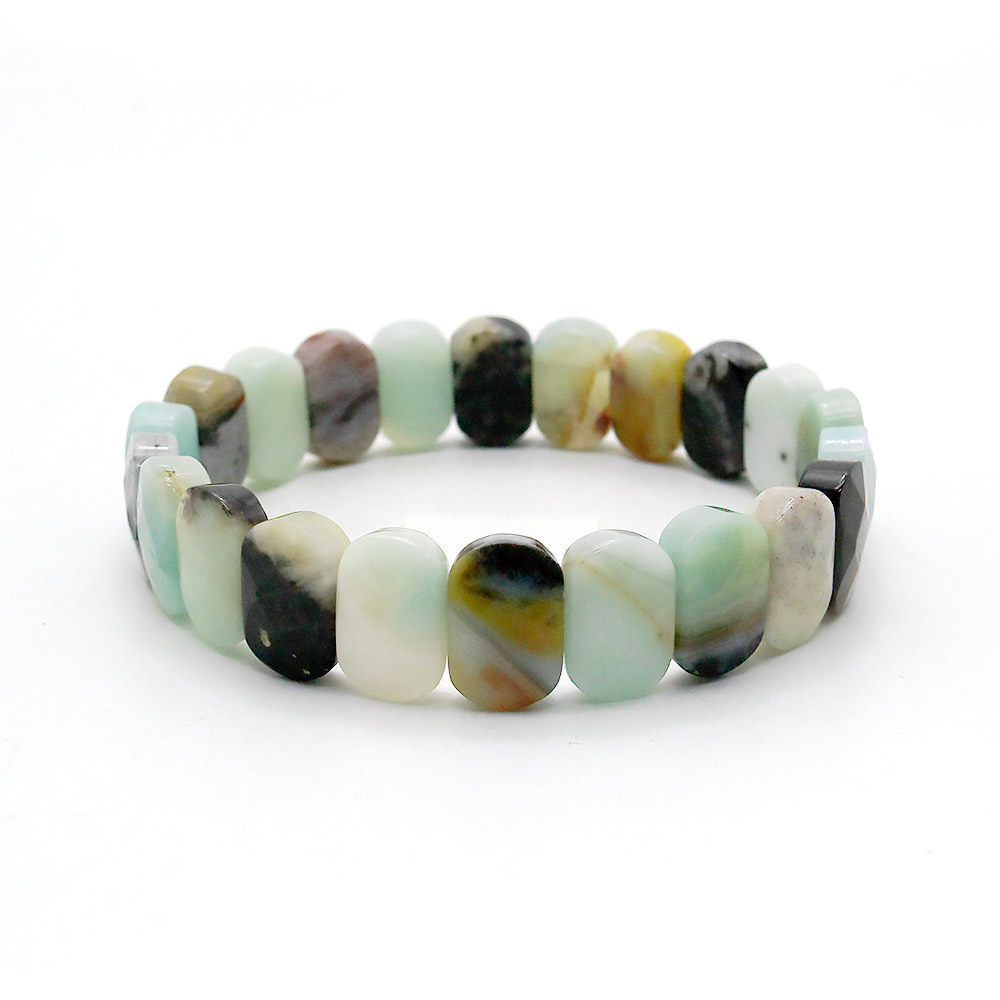 Фото товара браслет агата афганского сегмент овальный грань 15*10 мм