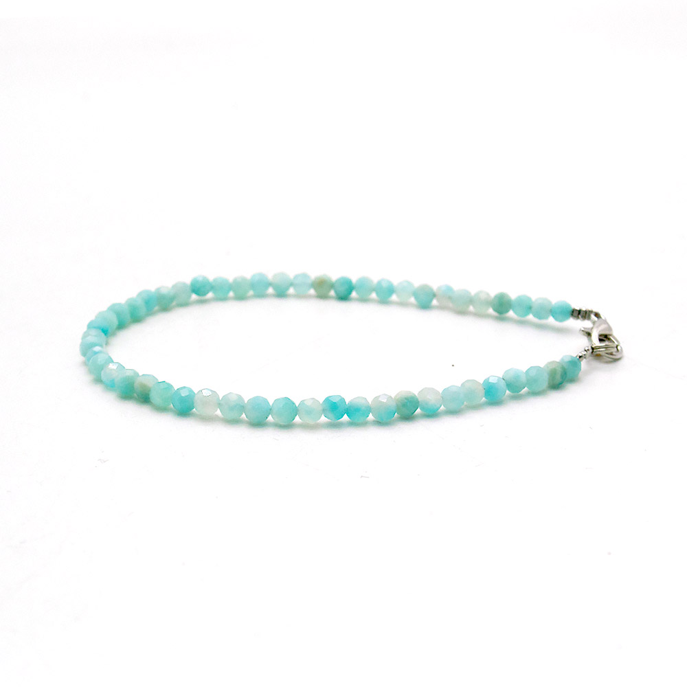 Фото товара браслет амазонит грань 3,5 мм