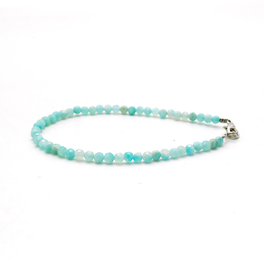 Браслет амазонит грань 3,5 мм