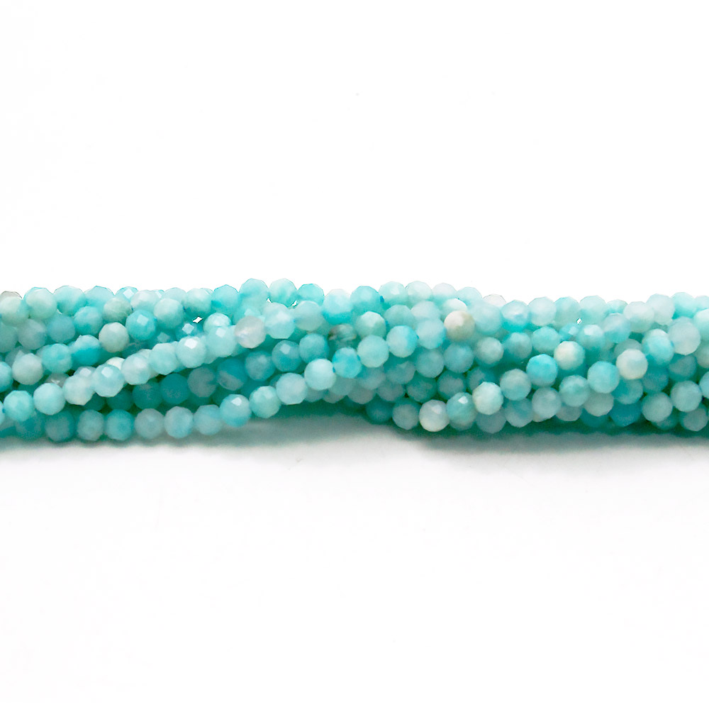 Амазонит 3 мм грань