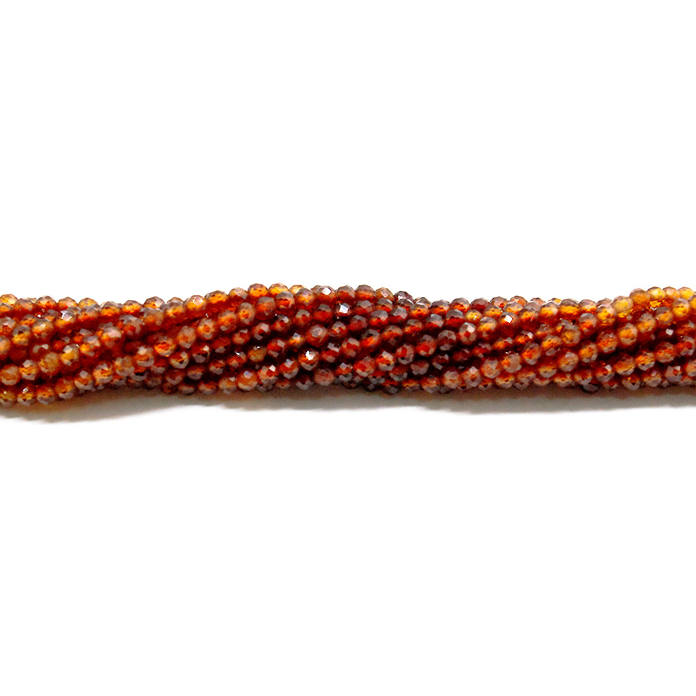 Фото товара цитрин темный 2.5 мм грань