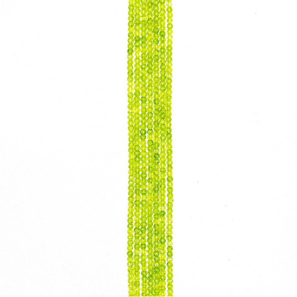 Фото товара сахарный кварц ярко-зеленый шар 4 мм