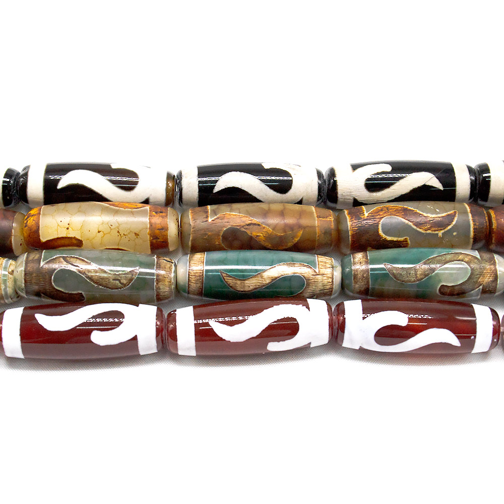 Фото товара бусина дзи "золотой ключ"