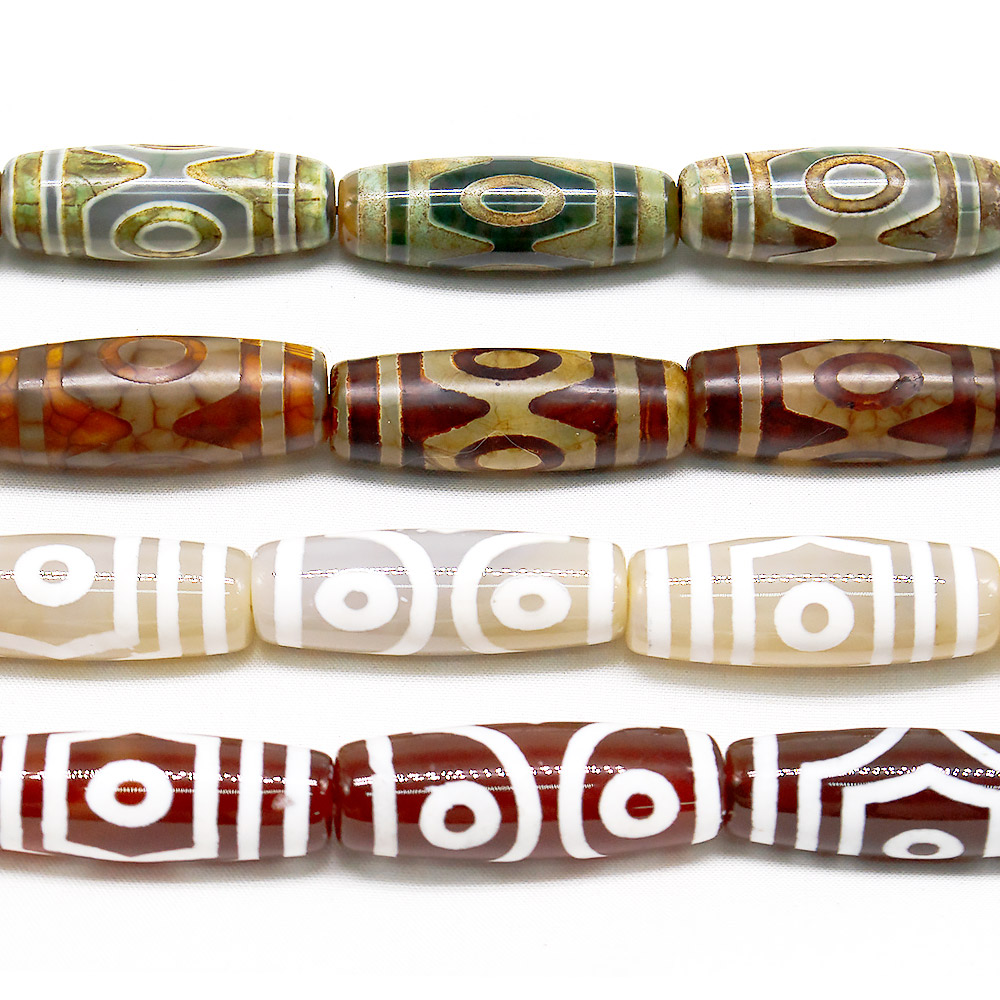 Бусина Дзи " 3 глаза "