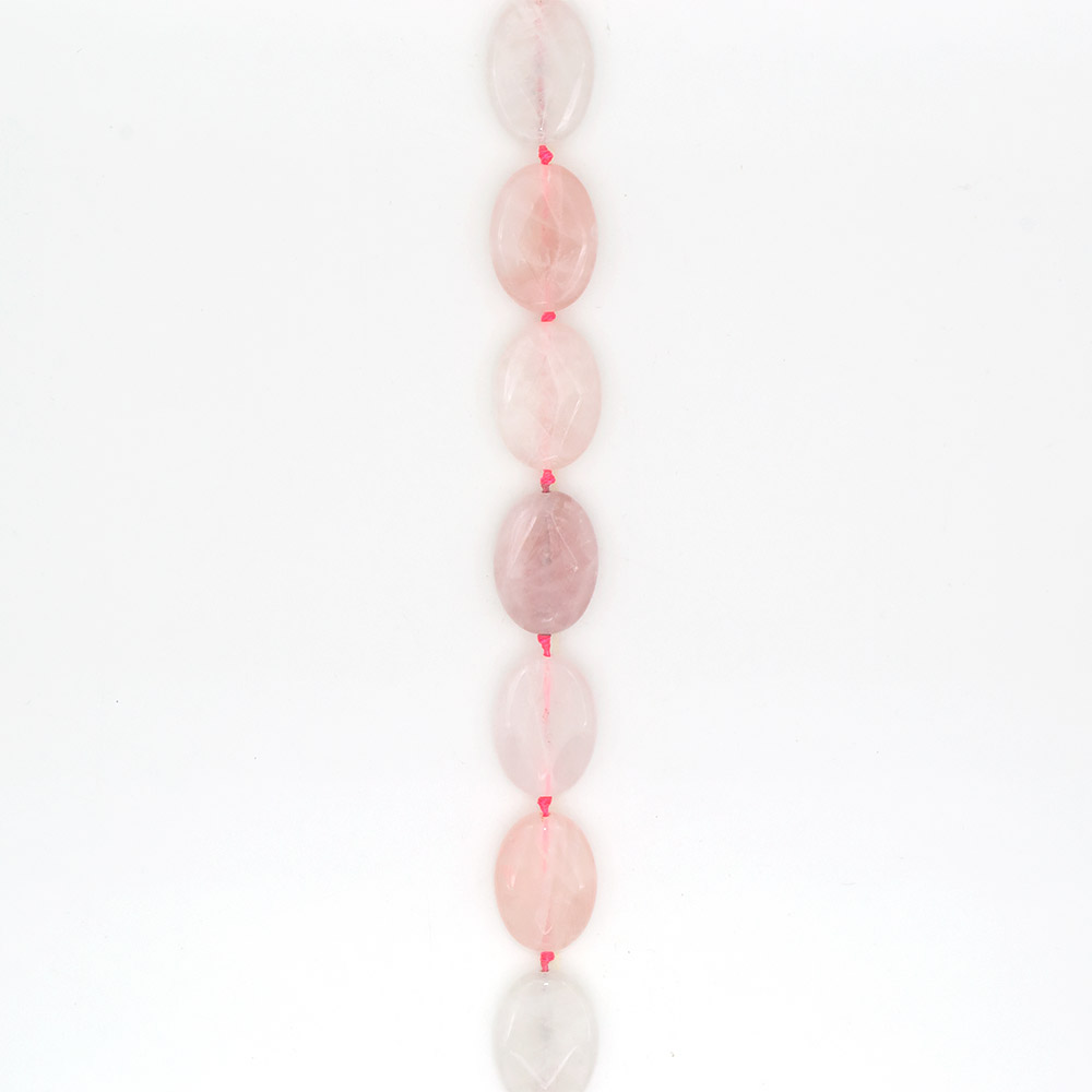 Фото товара розовый кварц таблетка овальная 34*25 мм