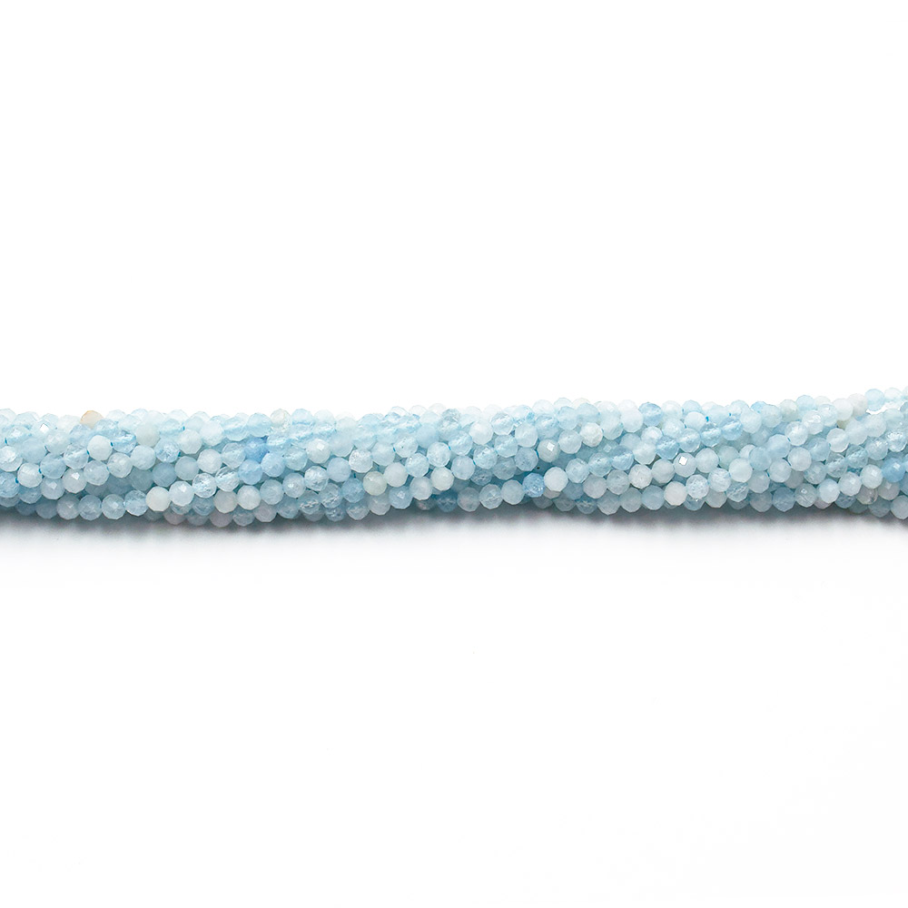 Фото товара аквамарин шар 3 мм грань