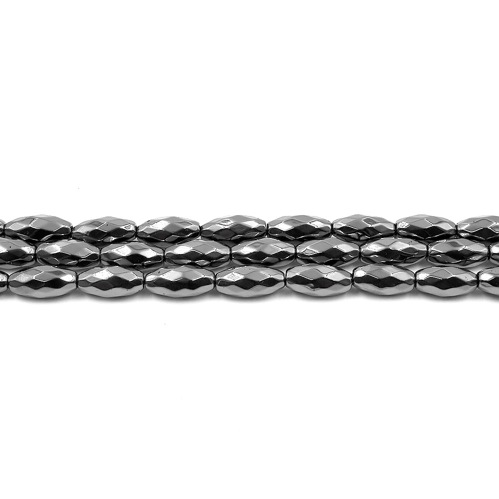 Гематит рис 16*8 мм грань люкс