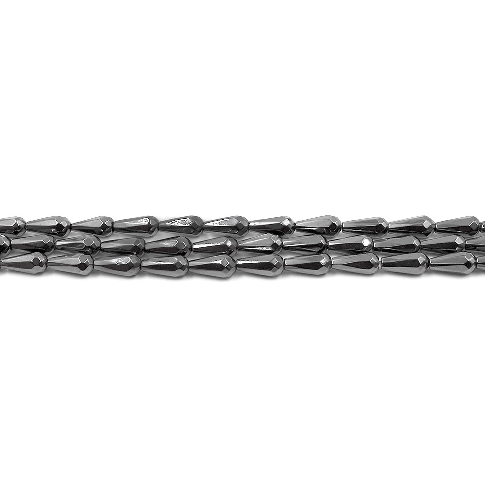 Фото товара гематит капля 12*5*3 мм грань