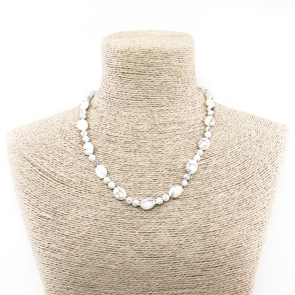 Фото товара бусы из кахолонга таблетка 14*10 мм