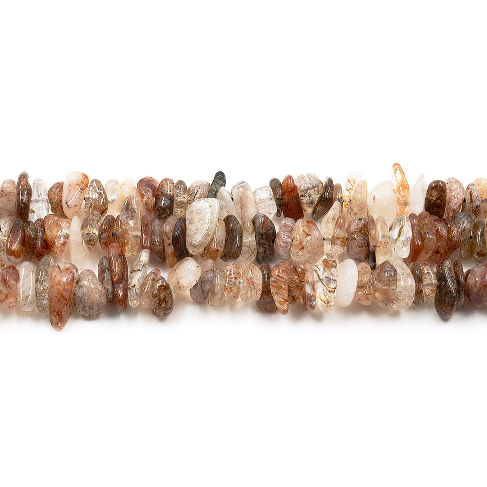 Фото товара кварц рутиловый микс крошка плоская