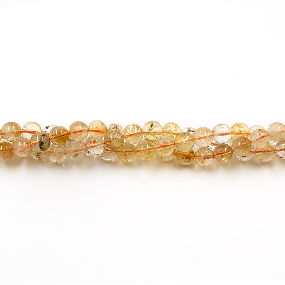 Кварц рутиловый золотой шар