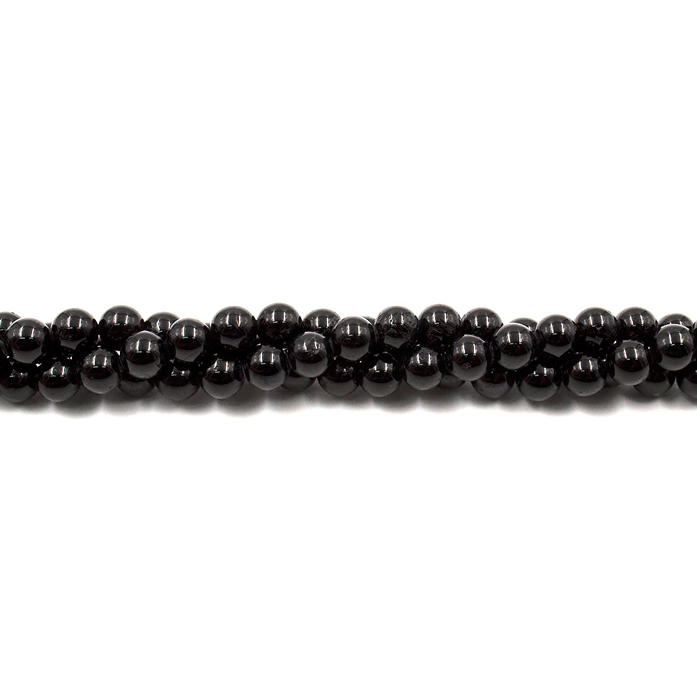 Фото товара турмалин черный 8 мм 1с