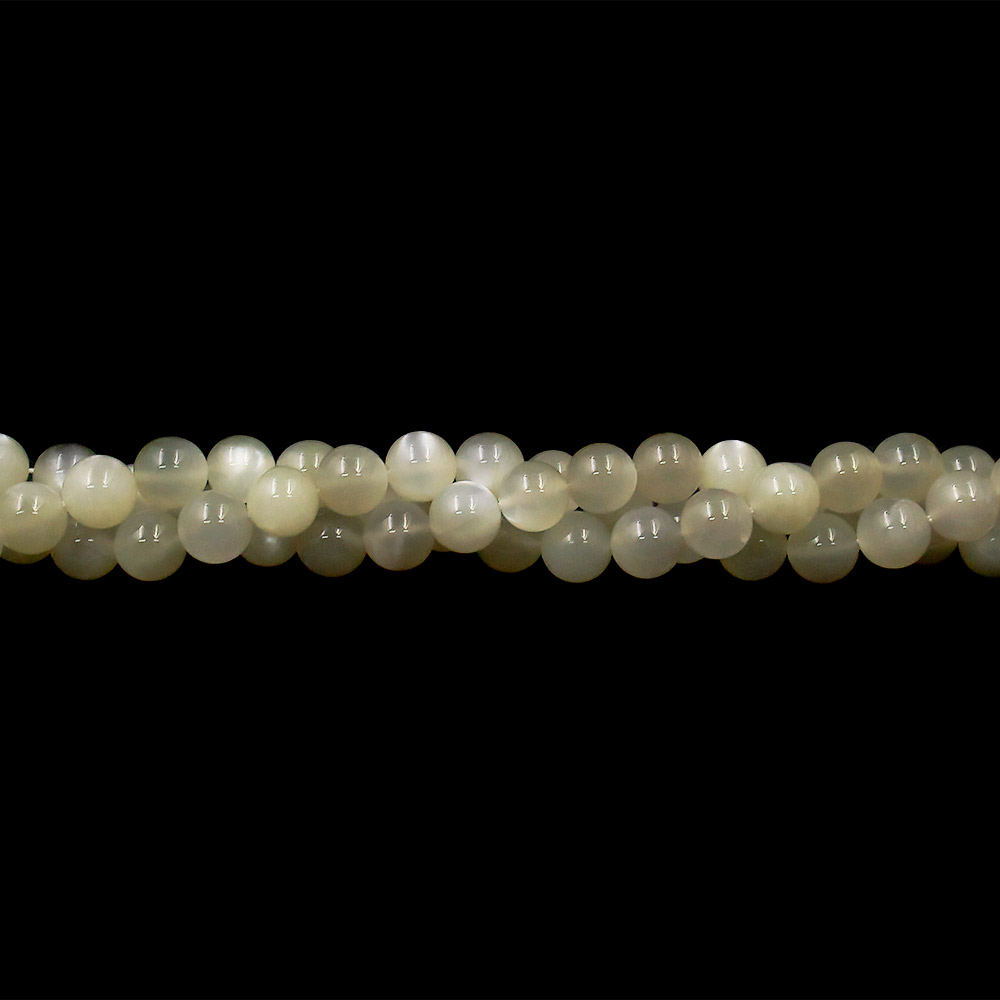 Лунный камень шар 9 мм 1сорт