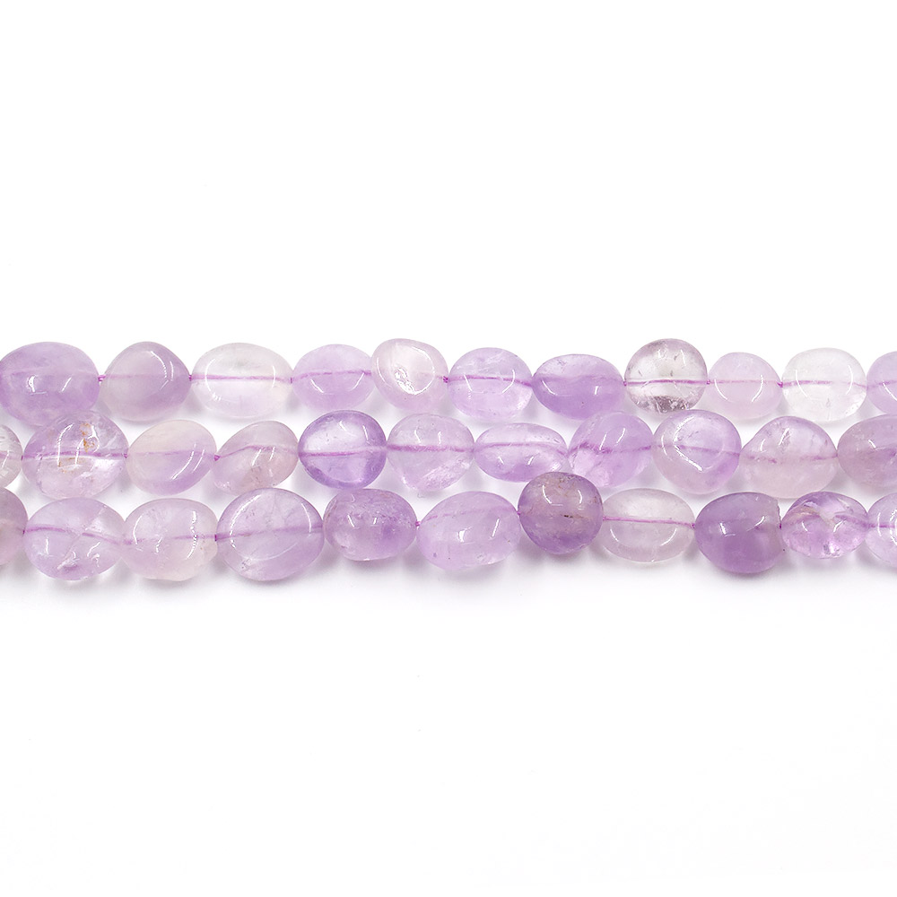 Фото товара аметист лавандовый галтовка 10*14 мм
