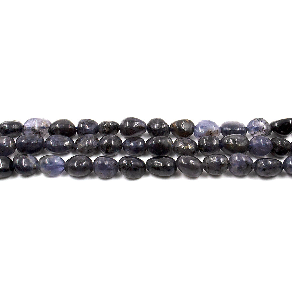 Фото товара иолит галтовка 12*8 мм