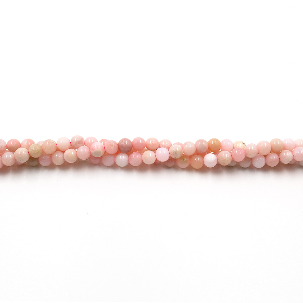 Фото товара опал розовый а шар 6 мм