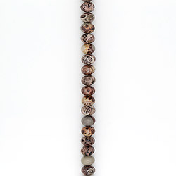 Яшма Арктическая рондоль 14*18 мм