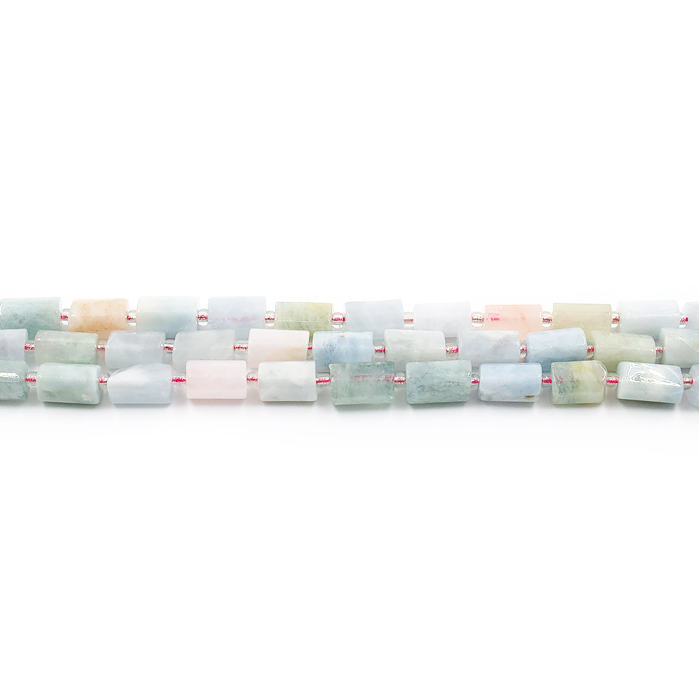 Морганит цилиндр 11*7 мм грань