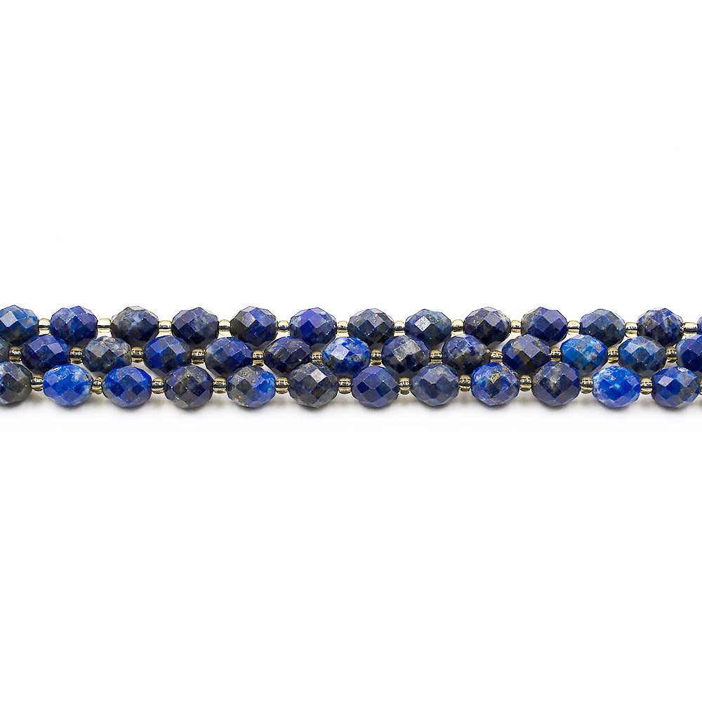 Лазурит рис 8*6 мм грань