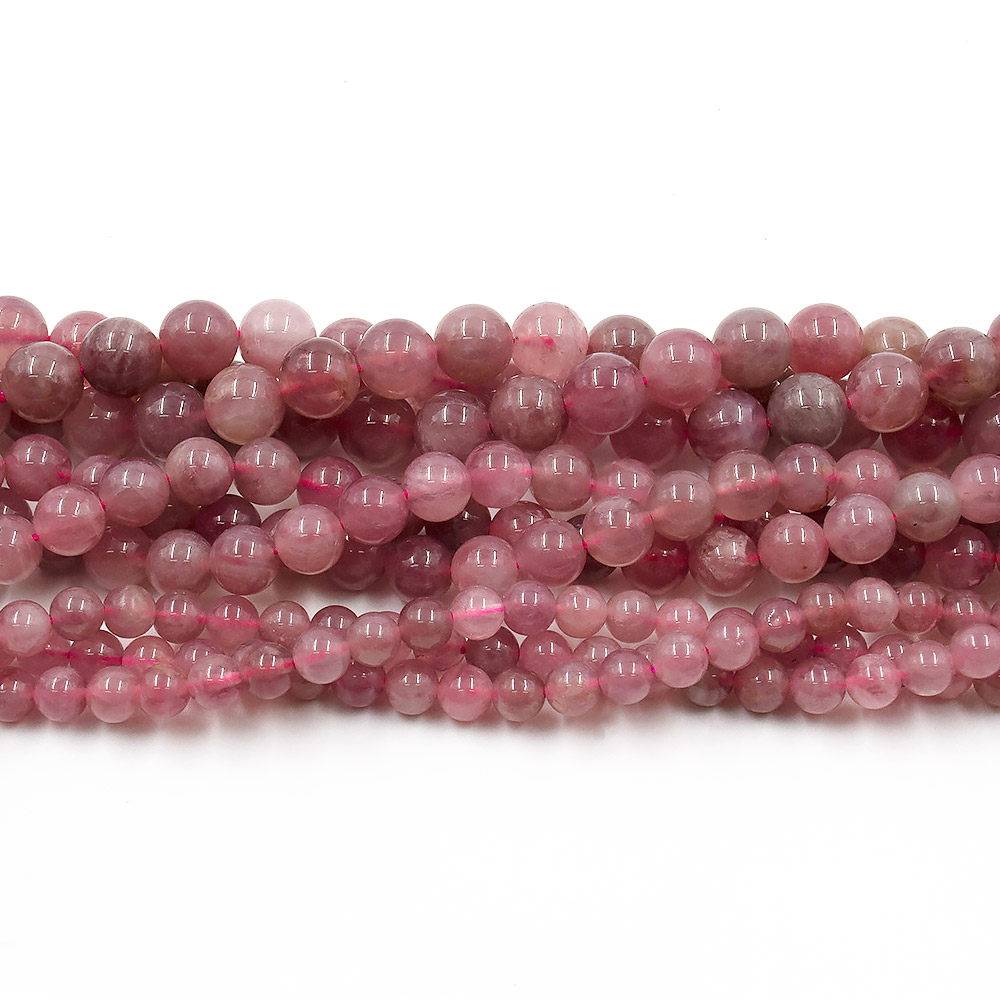 Розовый кварц мадагаскарский "purple" шар