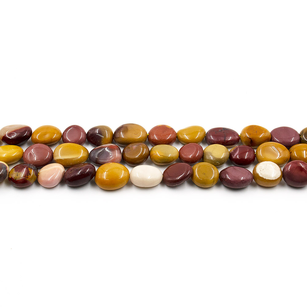 Фото товара яшма мукаит галтовка 12*10 мм