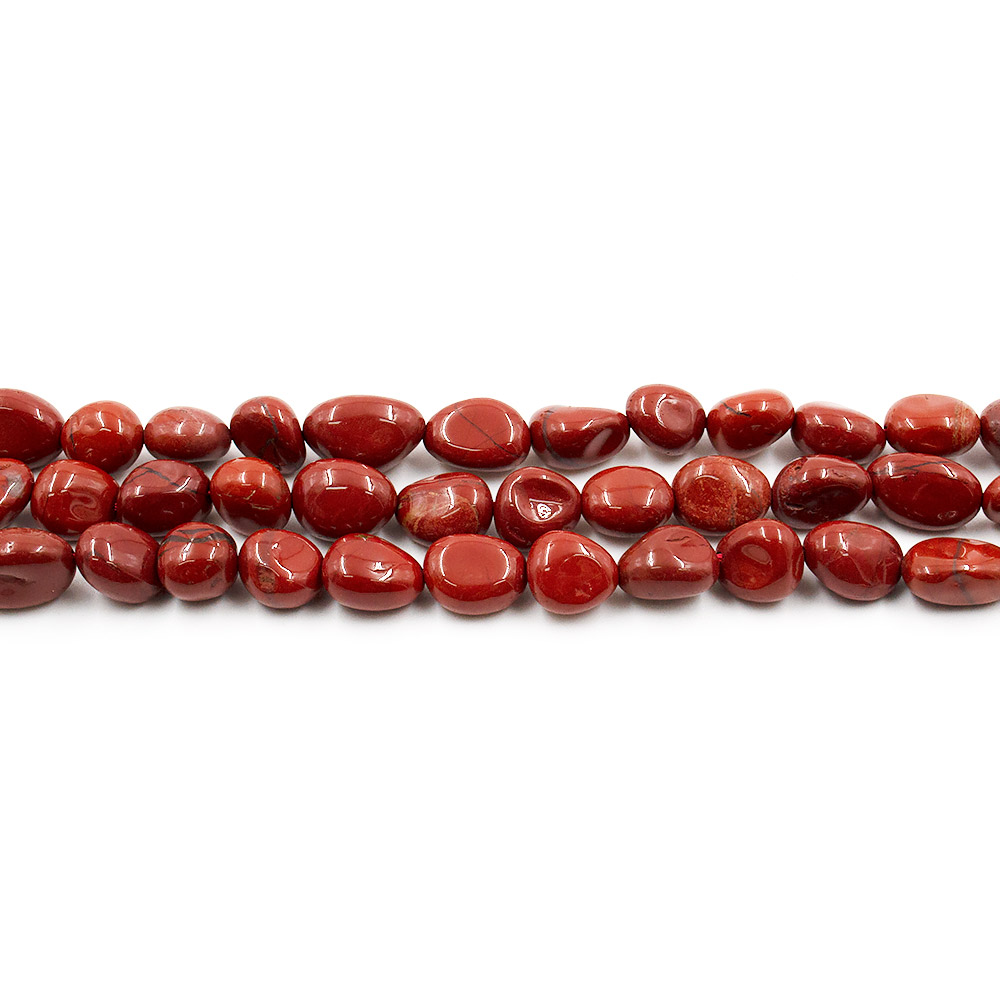 Фото товара яшма кирпичная галтовка 12*10 мм