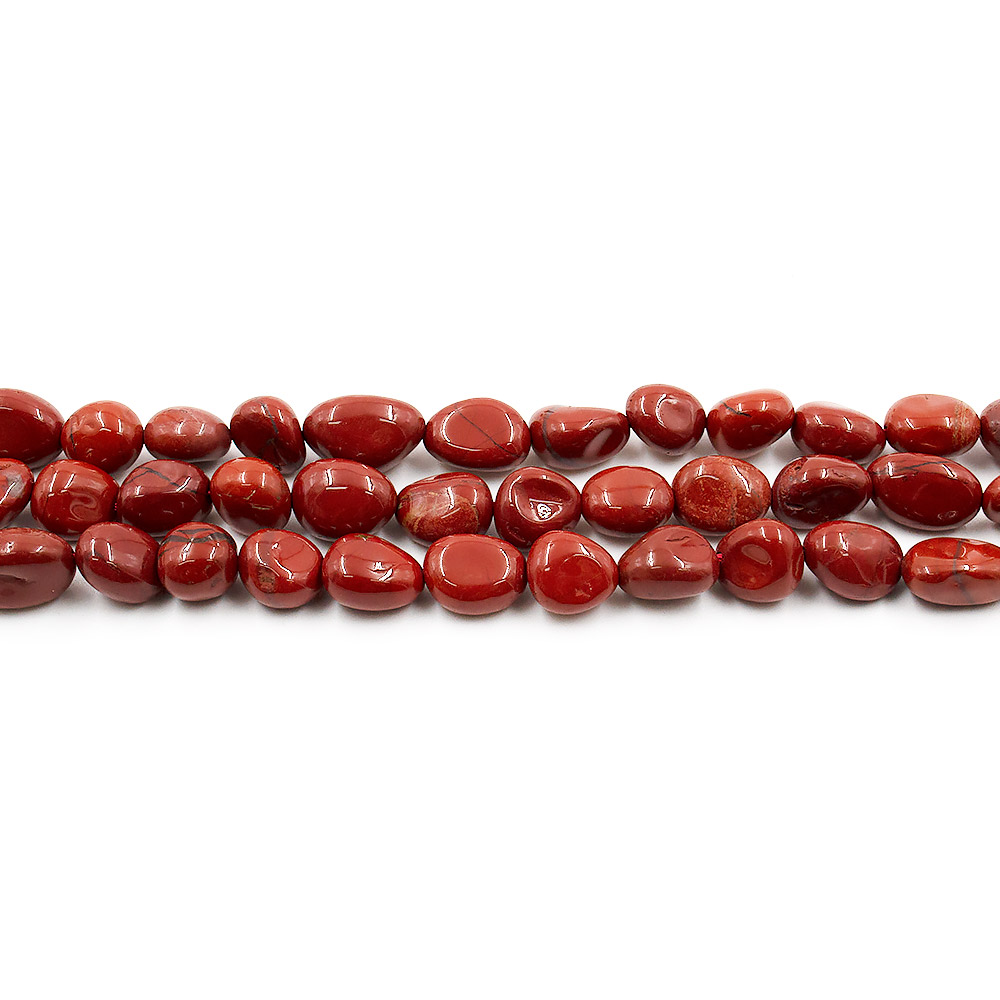 Фото товара яшма кирпичная галтовка 12*10 мм