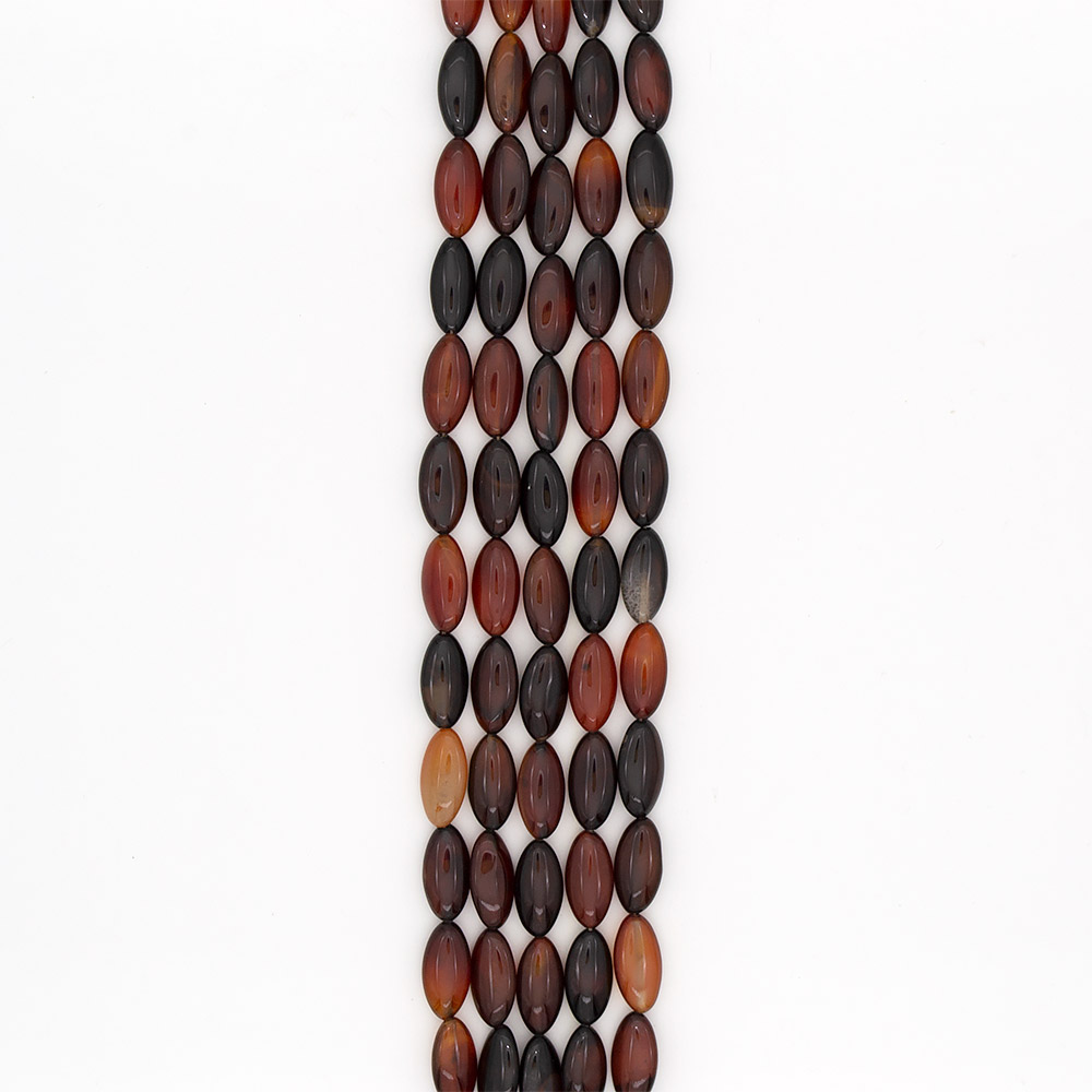 Фото товара сердолик темный таблетка овальная вытянутая 23*12 мм 1с