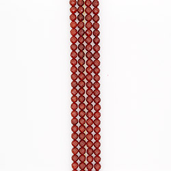 Фото товара сердолик рыжий однотонный 10 мм грань