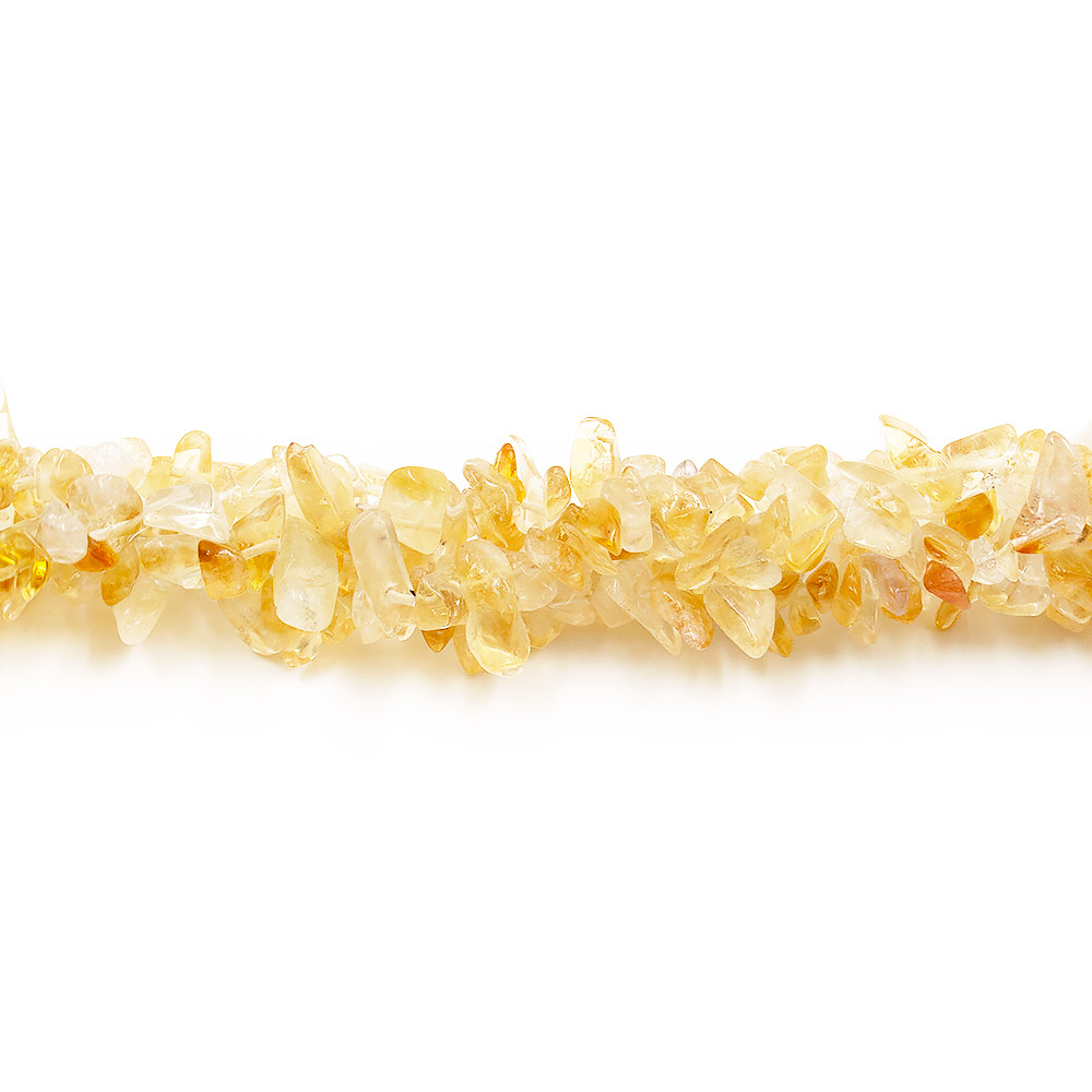 Цитрин крошка крупная иглы