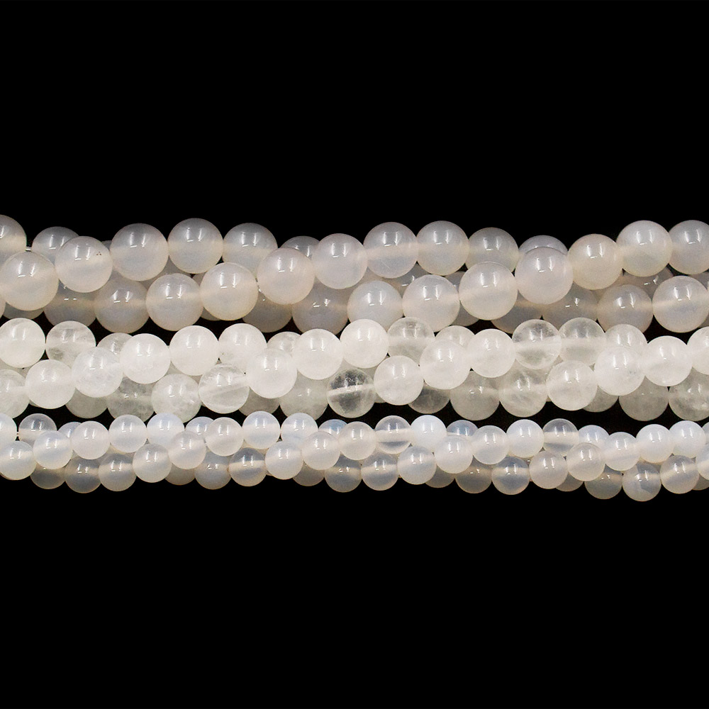 Фото товара халцедон белый шар 1 с