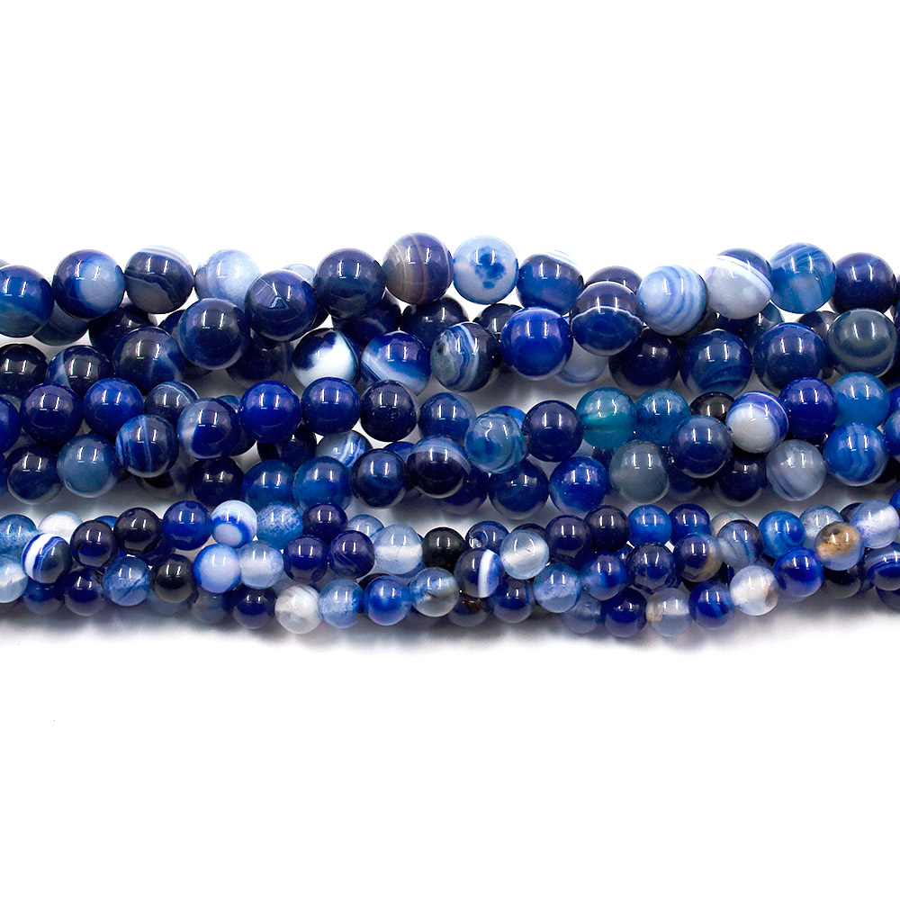 Фото товара агат шар цвет ультрамарин темный