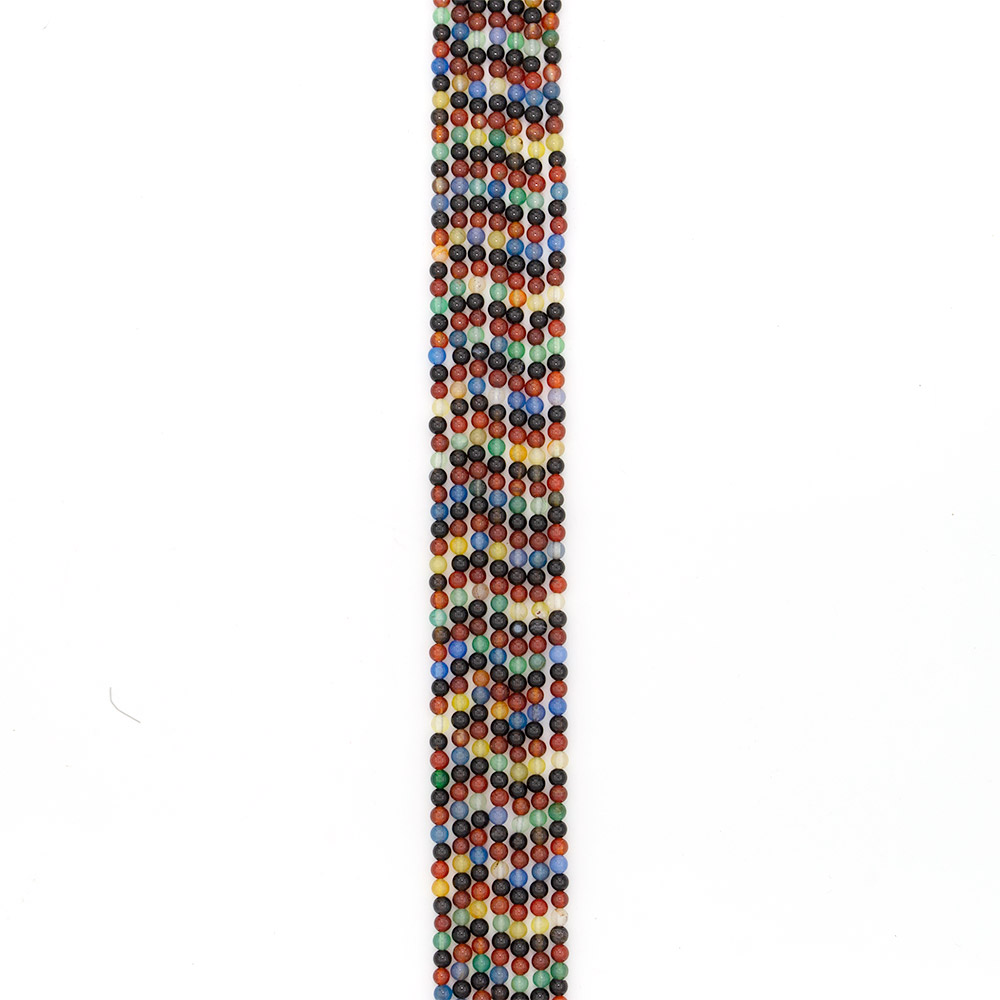 Фото товара бусины из самоцветов 4 мм