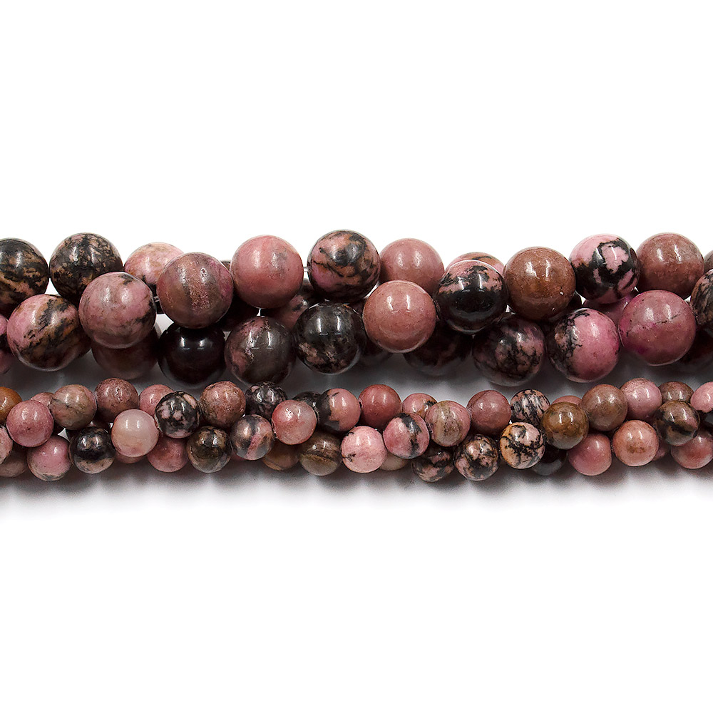 Родонит яркий шар