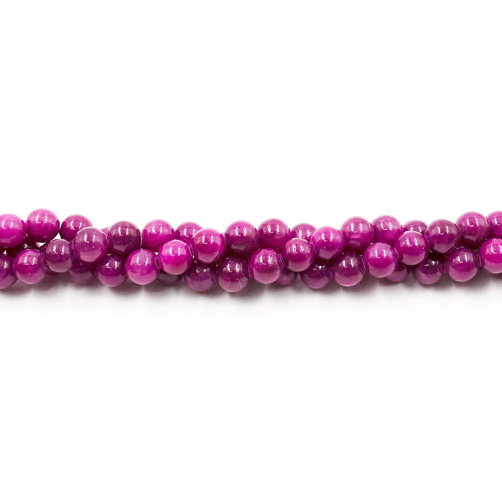 Фото товара кальцит тонированный вишневый 8 мм