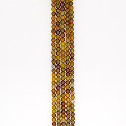 Фото товара агат кракле шар цвет желтый 8 мм