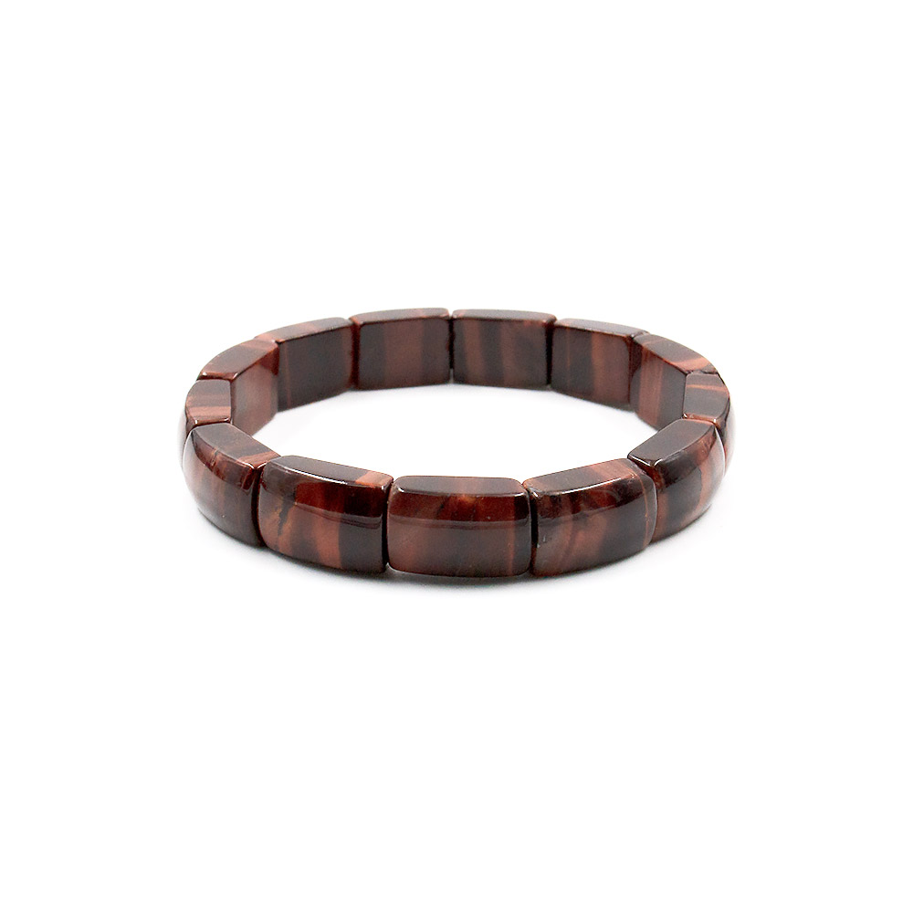 Фото товара браслет из бычьего глаза сегмент 15*10 мм