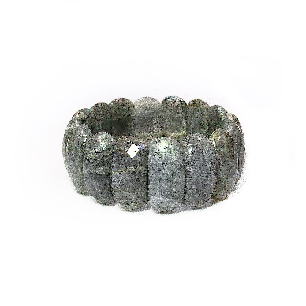 Браслет из лабрадора А 25*13 мм грань