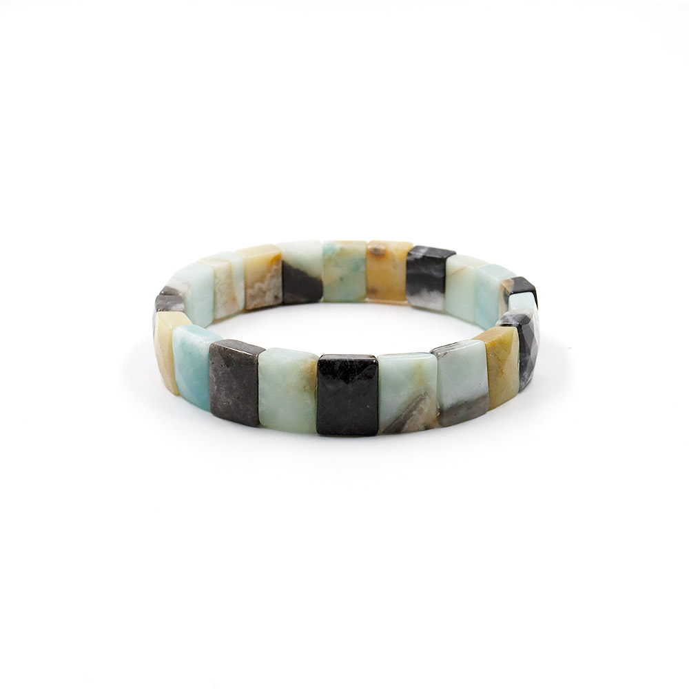 Фото товара браслет агата афганского сегмент прямоугольный грань 12*9 мм