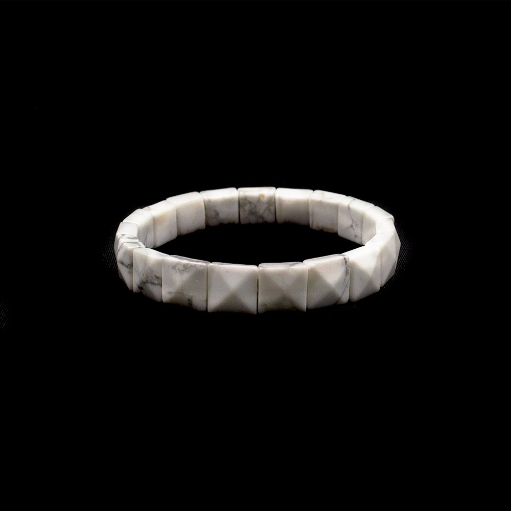 Фото товара браслет из кахолонга квадрат 10*10 мм грань