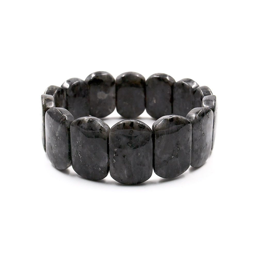 Фото товара браслет из лабрадора микс сегмент 23*15 мм