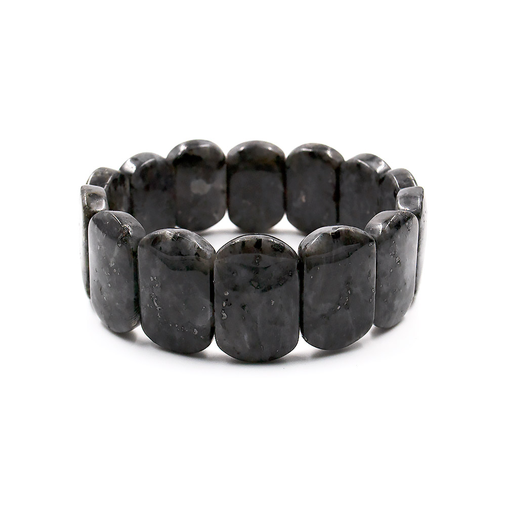 Браслет из лабрадора микс сегмент 23*15 мм