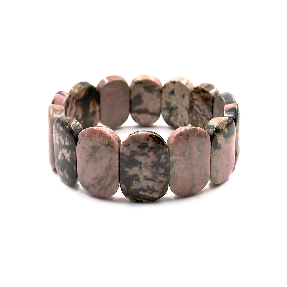 Фото товара браслет из родонита сегмент 23*15 мм