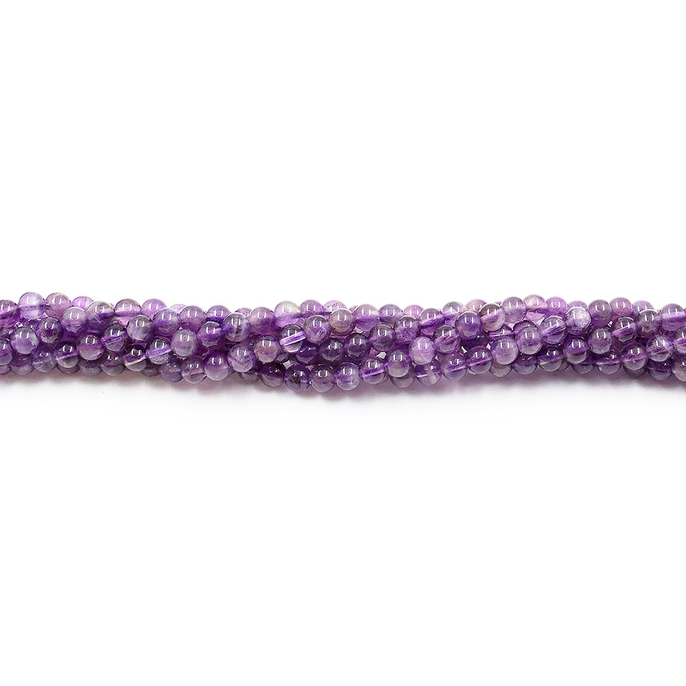 Аметист шар темный  4,5 мм