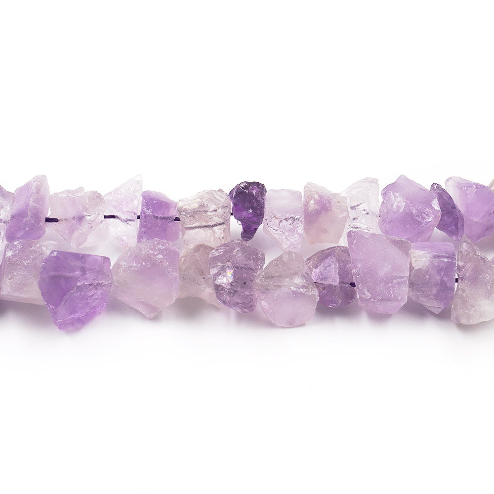 Фото товара аметист светлый крошка необработанная 16*12 мм