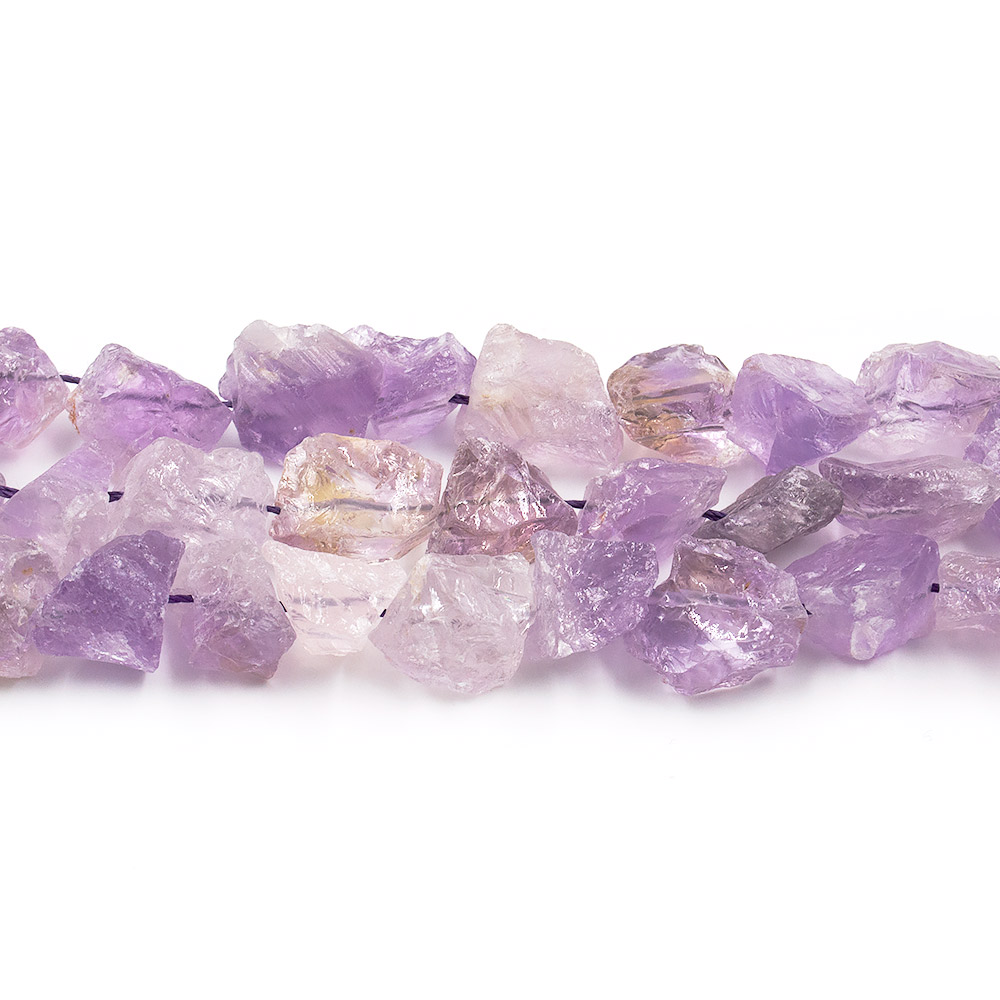 Фото товара аметист лавандовый галтовка необработанная от 15*10 до 17*12 мм