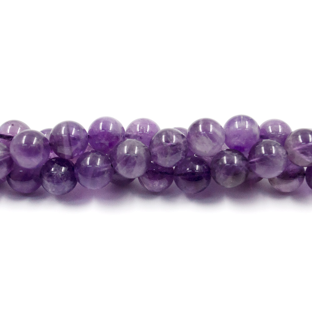 Фото товара аметист шар светлый 10,5 мм