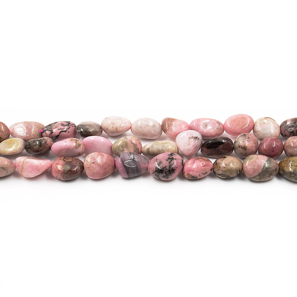 Родонит галтовка 12*9 мм