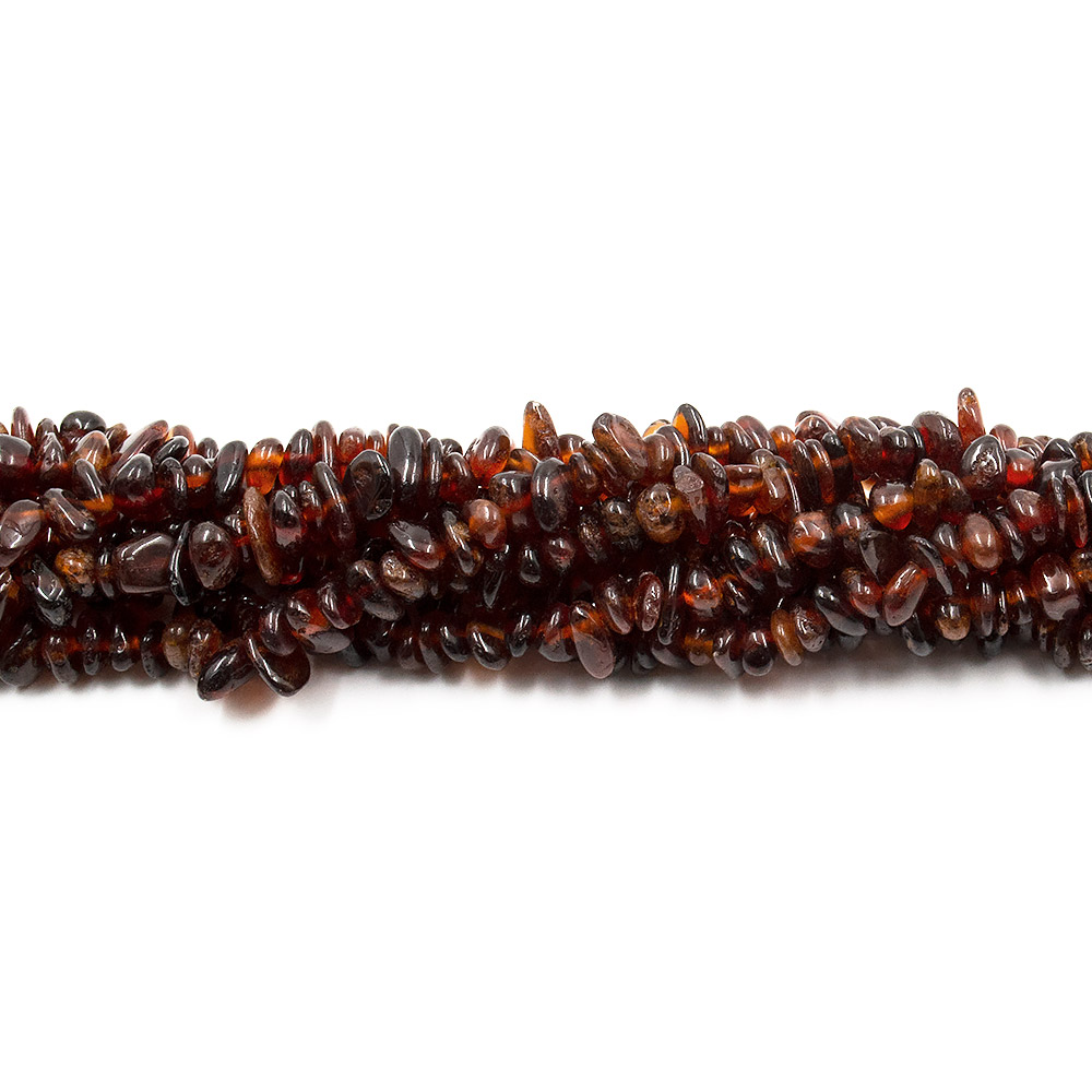 Фото товара гранат крошка оранжевая закругленная