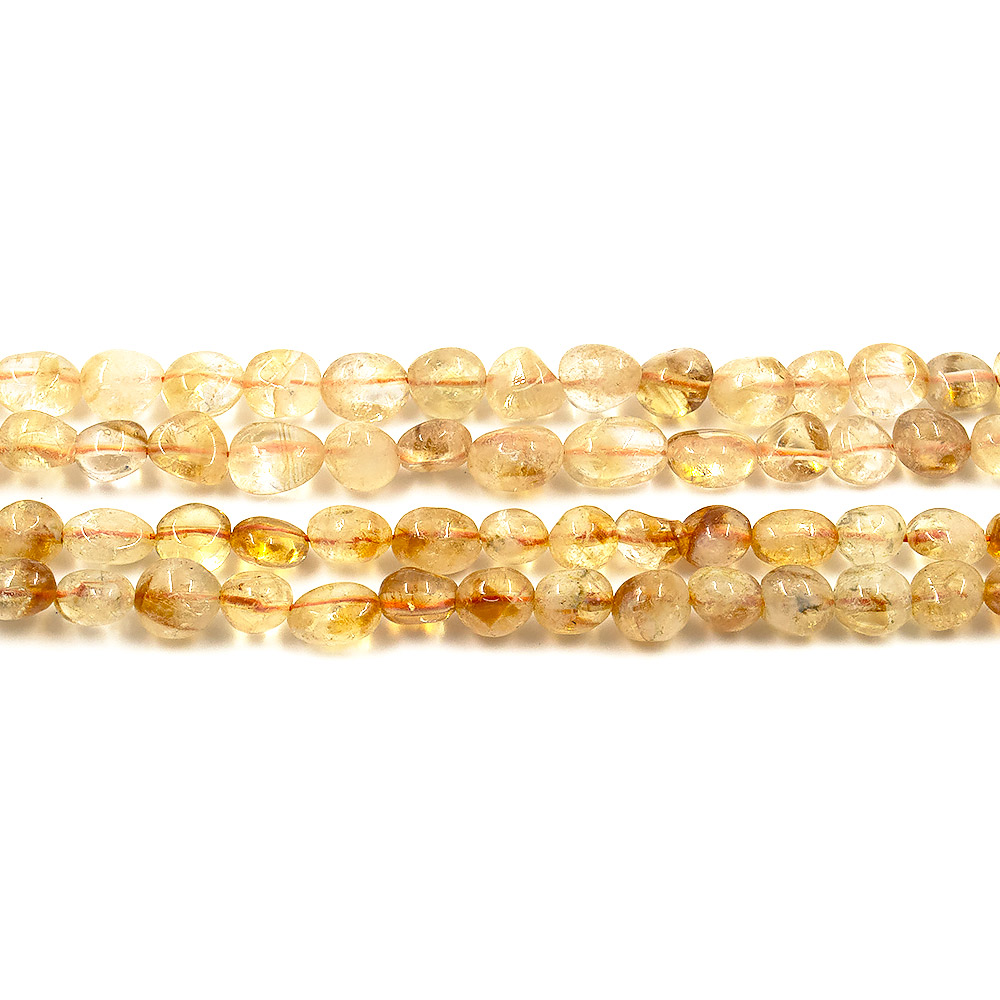 Цитрин галтовка круглая